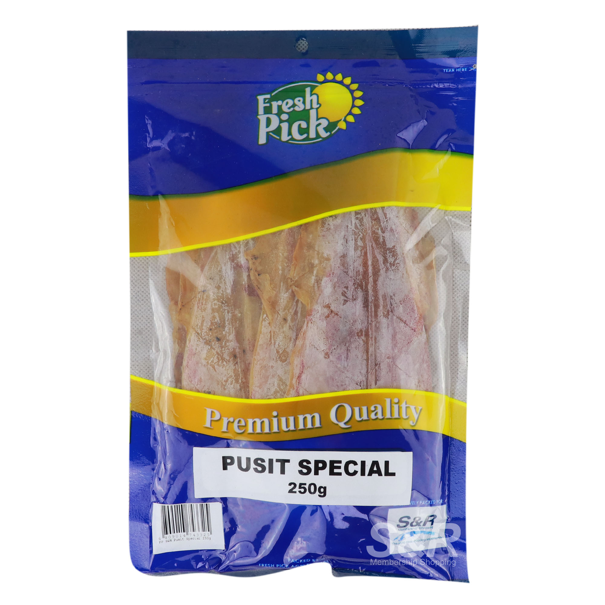 Fresh Pick Premium Quality Dried Pusit Special 250g